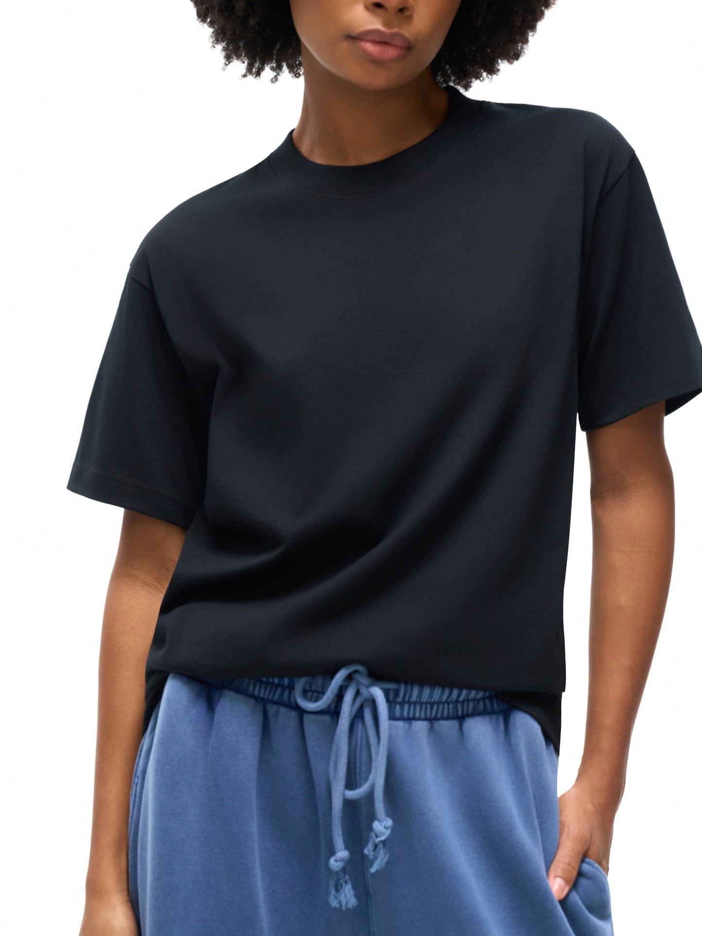 Mary Mack Sharks Black Unisex Oversized Cotton T-Shirt