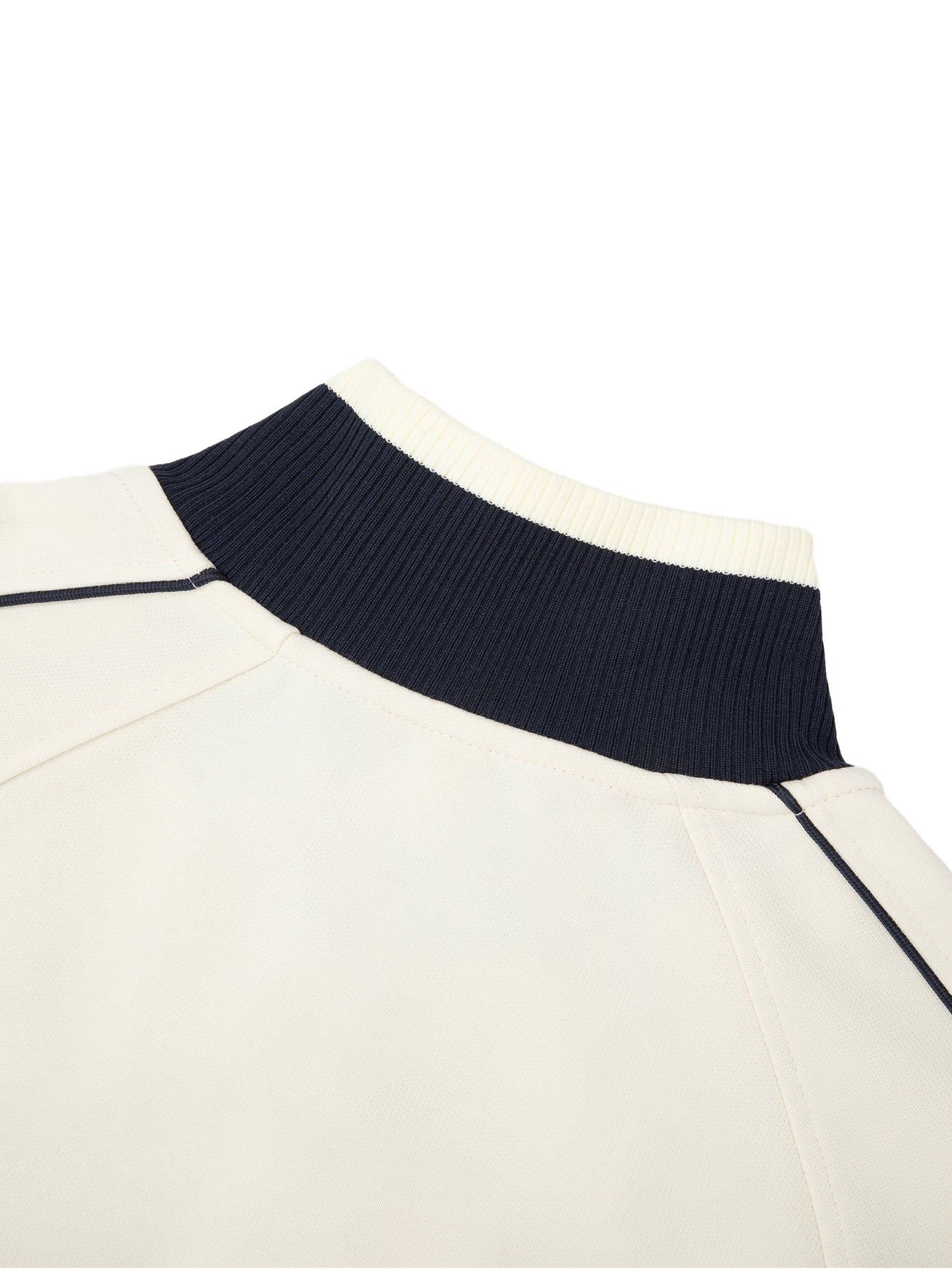TUD Color Block Raglan Sleeve Zip Track Jacket