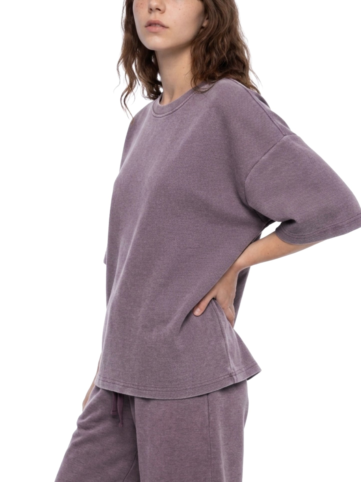 Ecclesia704® Vintage Wash Sunfade Boxy Waffle T-Shirt Set12
