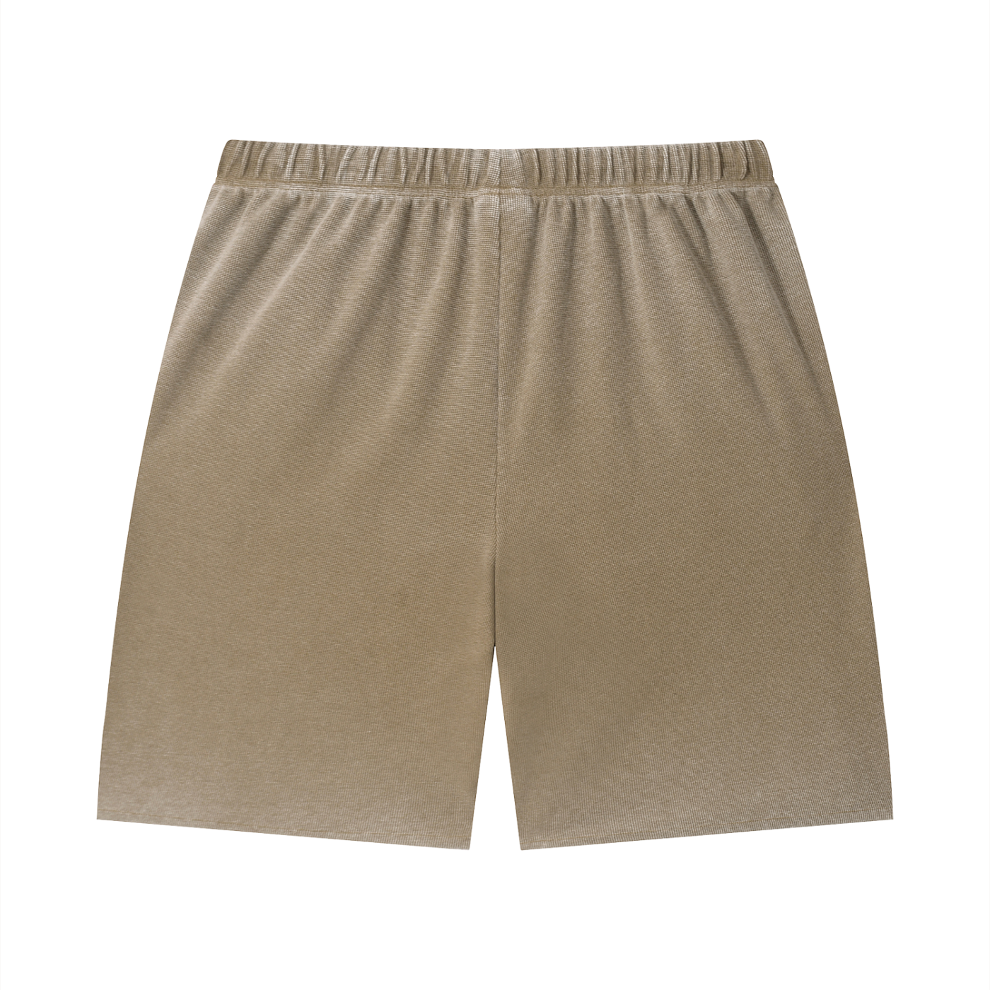 Vintage Wash Sunfade Waffle Raw Hem Shorts Set 12