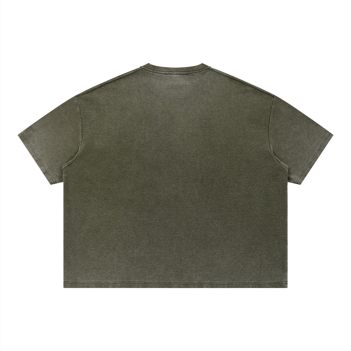 Ecclesia704® Vintage Wash Sunfade Boxy Waffle T-Shirt  Set12