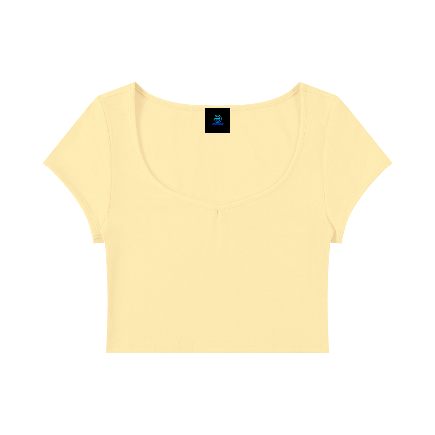 Women's Slim Cap Sleeve Crop T-Shirt