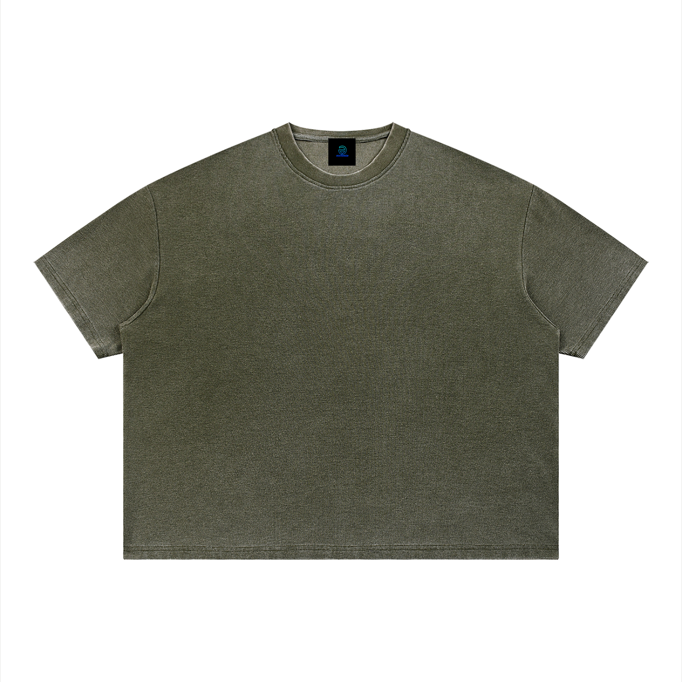 Ecclesia704® Vintage Wash Sunfade Boxy Waffle T-Shirt  Set12