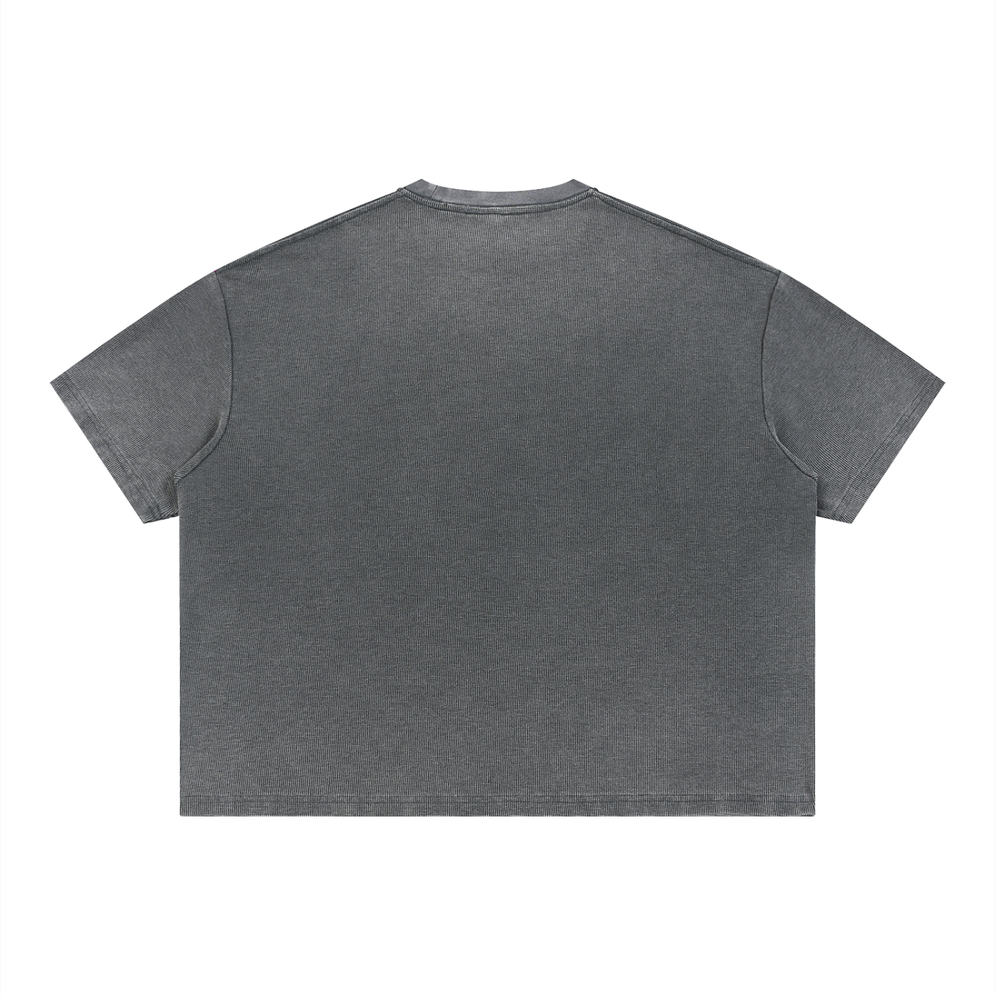 Ecclesia704® Vintage Wash Sunfade Boxy Waffle T-Shirt  Set12