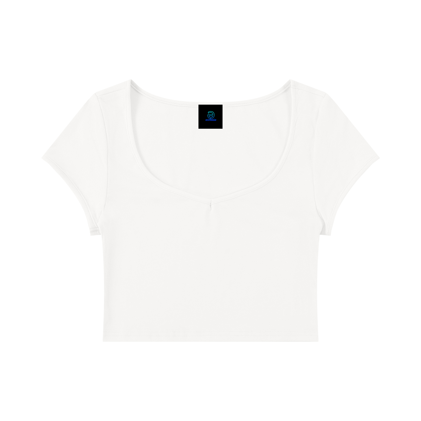 Women's Slim Cap Sleeve Crop T-Shirt