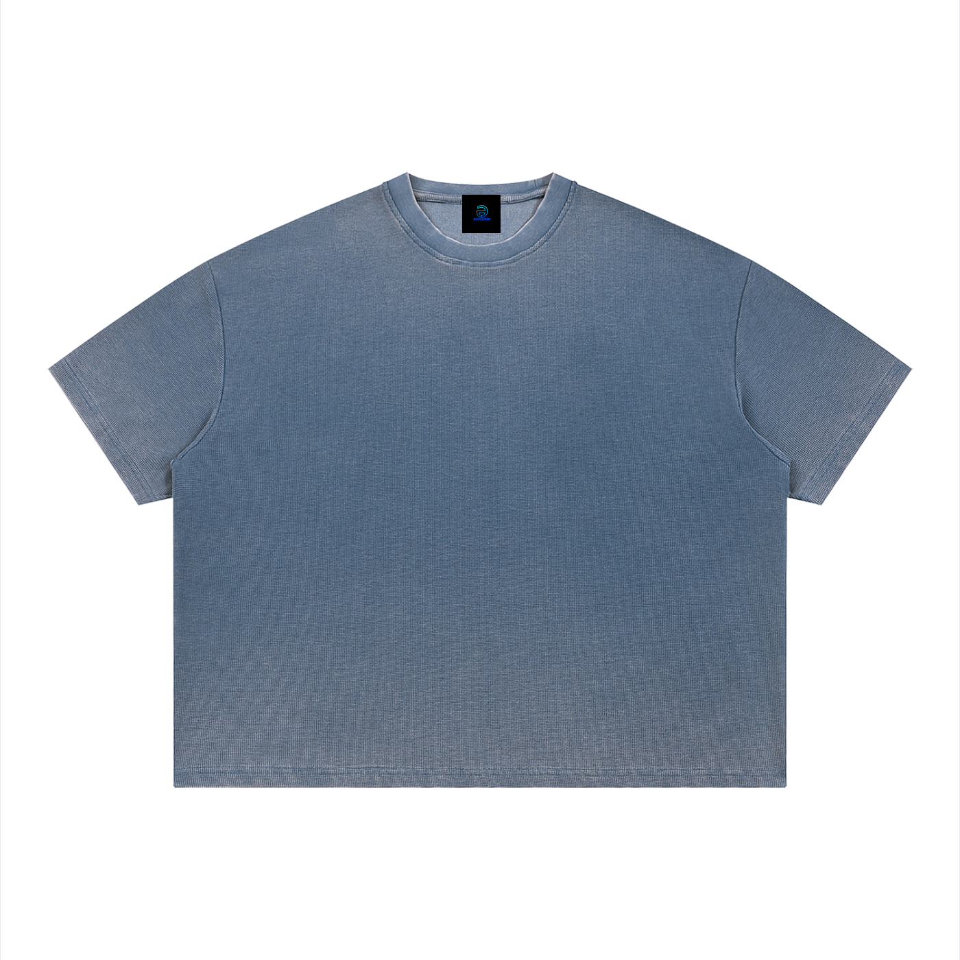 Ecclesia704® Vintage Wash Sunfade Boxy Waffle T-Shirt  Set12