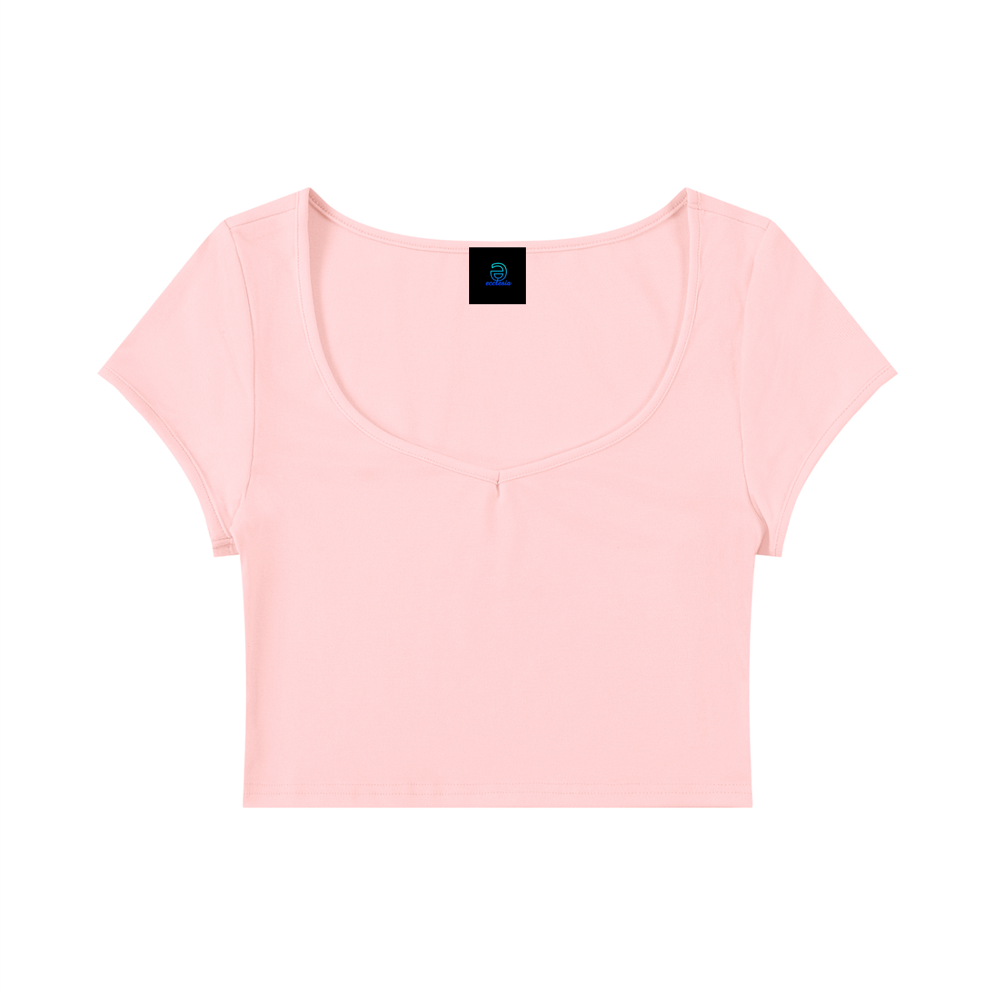 Women's Slim Cap Sleeve Crop T-Shirt