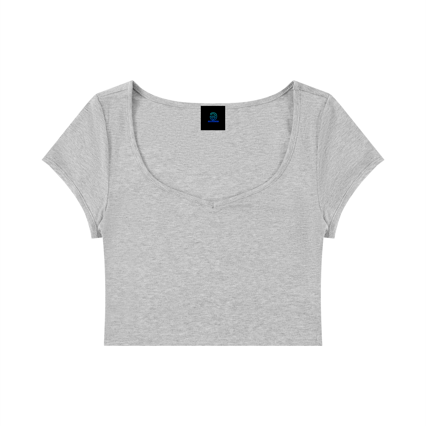 Women's Slim Cap Sleeve Crop T-Shirt