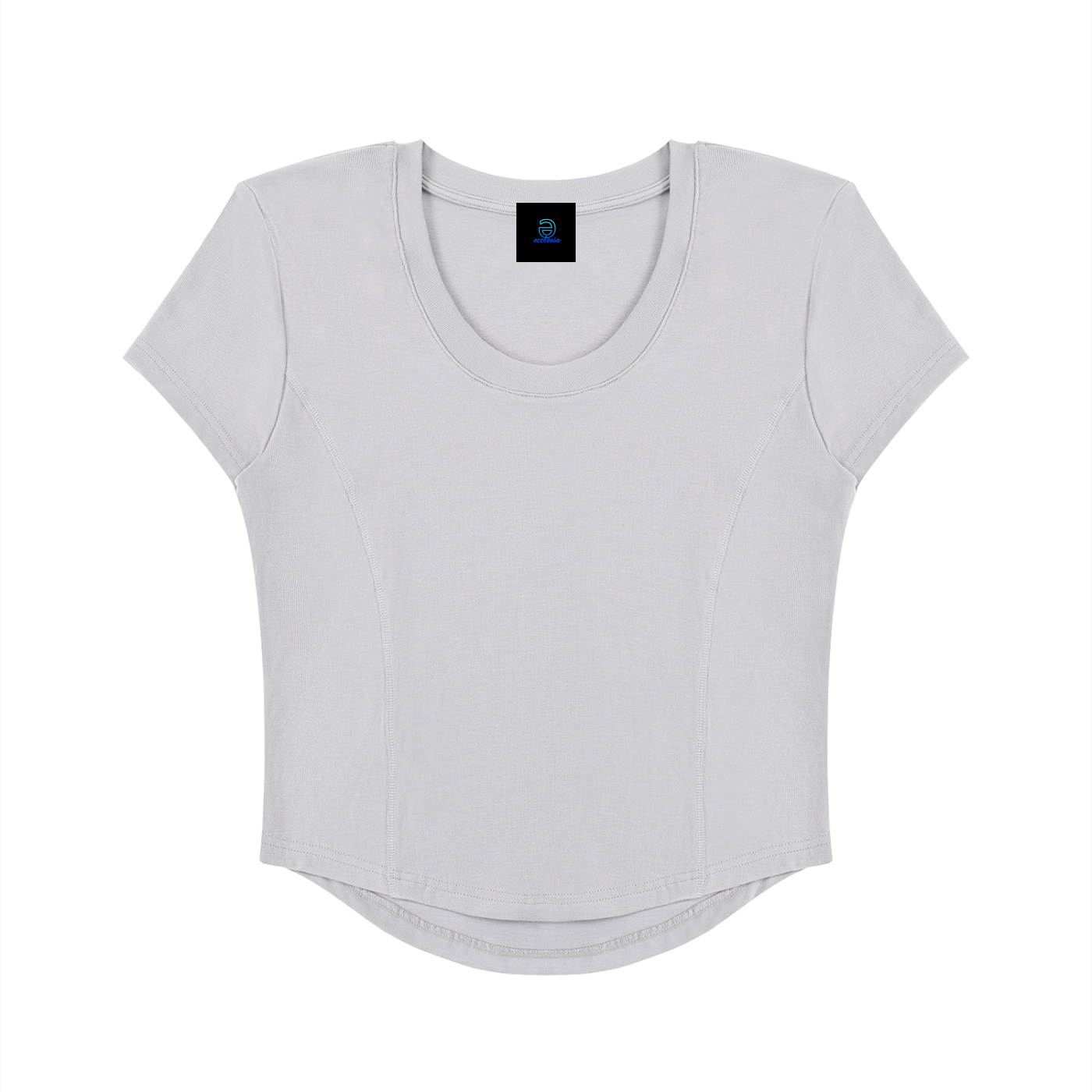 Women's  Paneled Crop T-Shirt