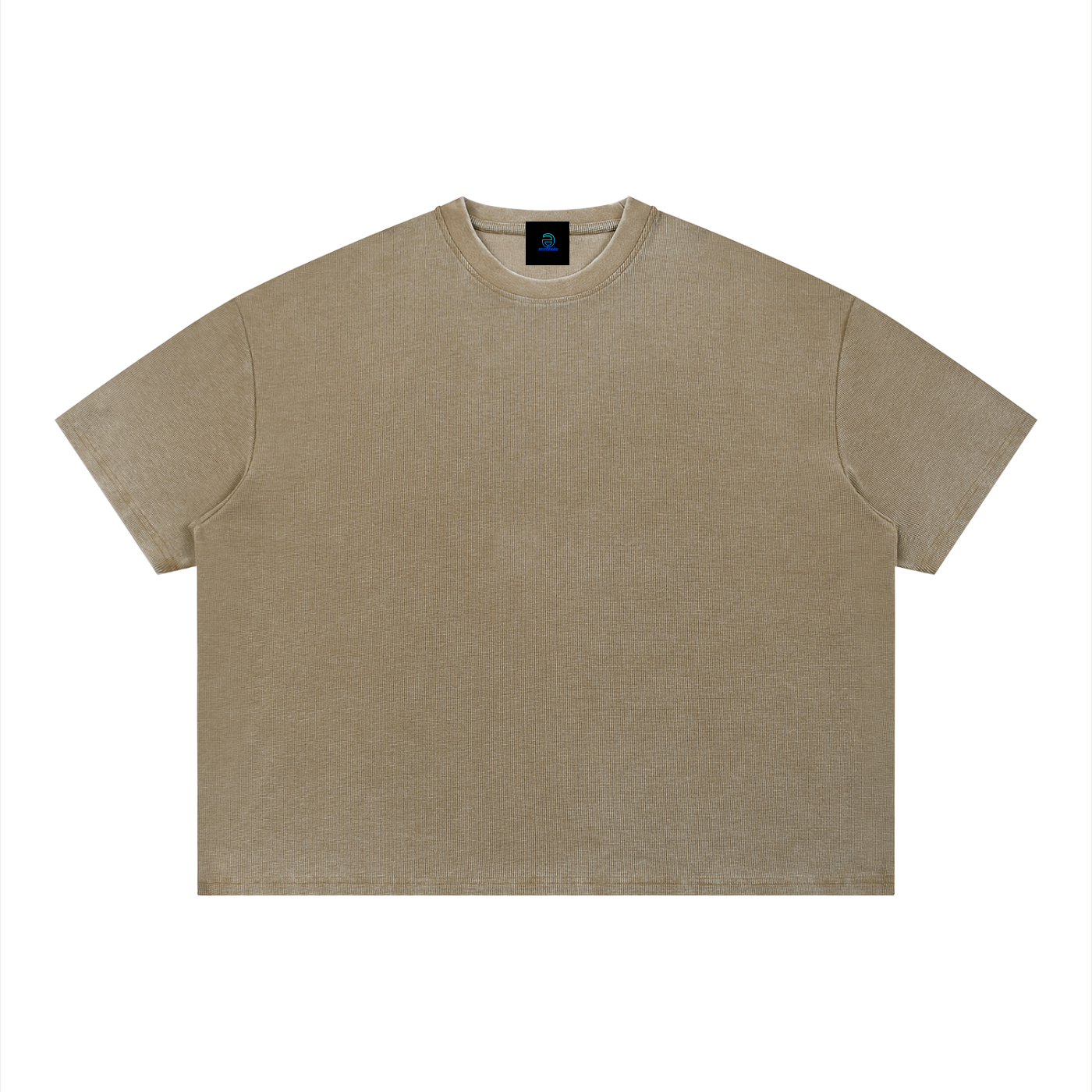Ecclesia704® Vintage Wash Sunfade Boxy Waffle T-Shirt  Set12