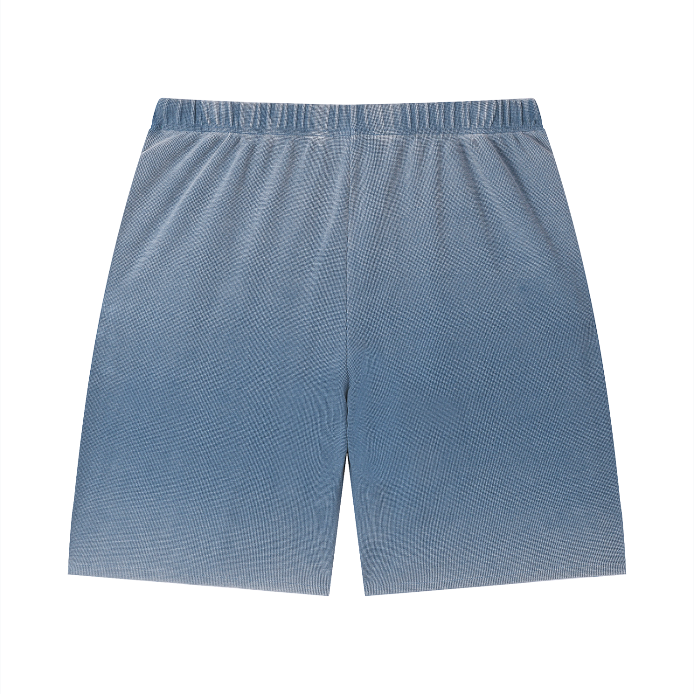 Vintage Wash Sunfade Waffle Raw Hem Shorts Set 12