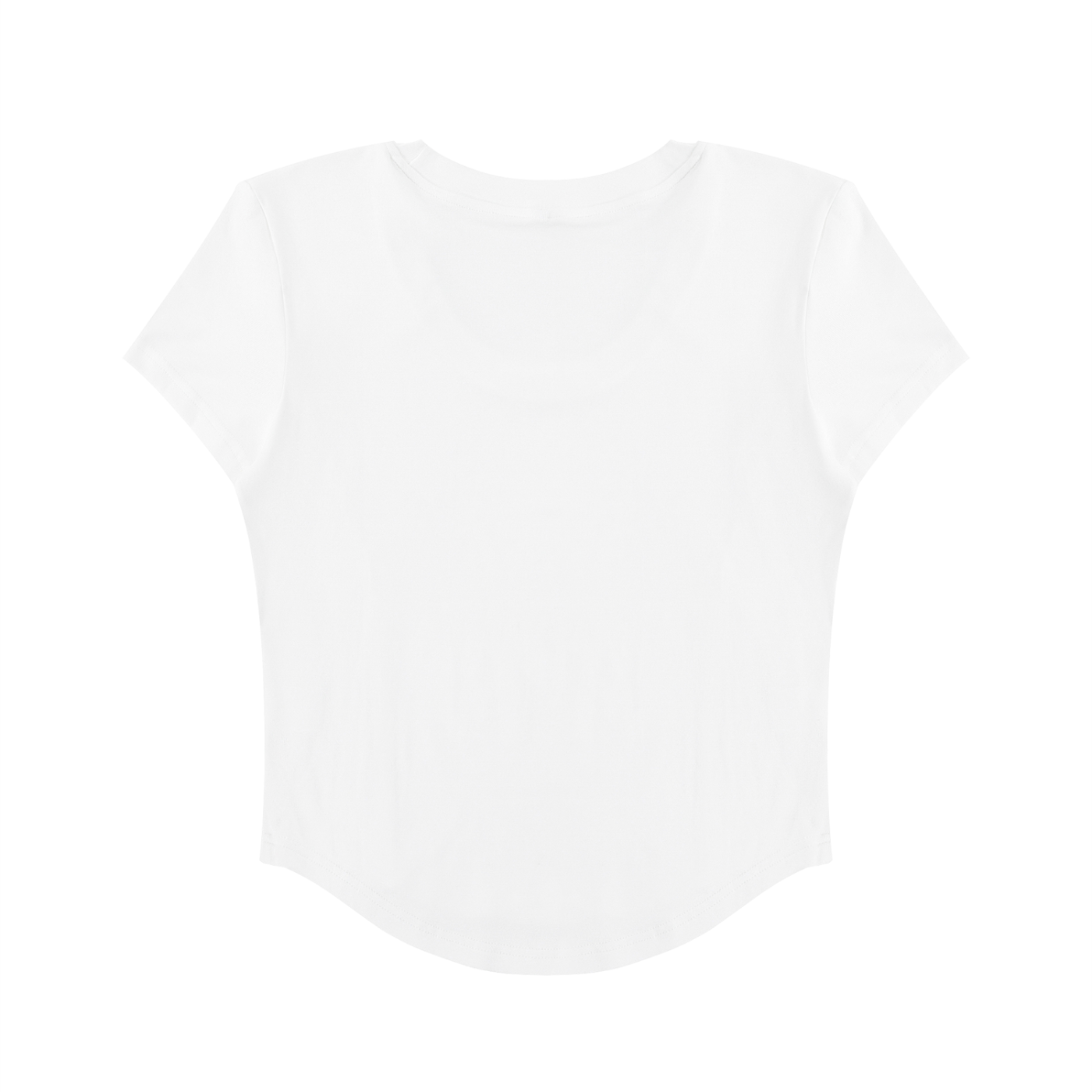 Women's  Paneled Crop T-Shirt