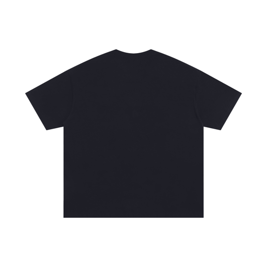 Mary Mack Sharks Black Unisex Oversized Cotton T-Shirt