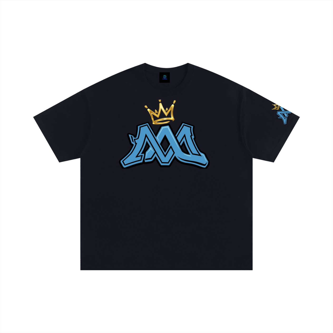 Mary Mack BlueCrown Unisex Oversized Cotton T-Shirt