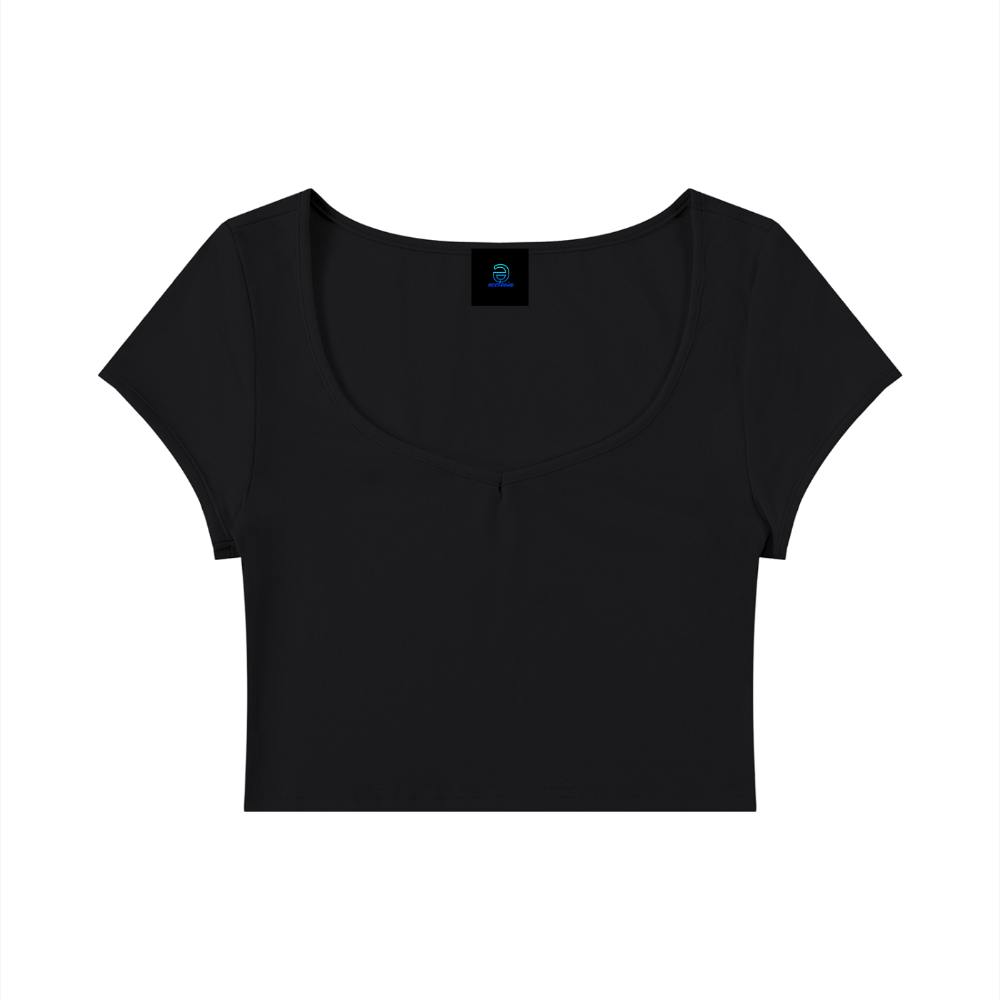 Women's Slim Cap Sleeve Crop T-Shirt