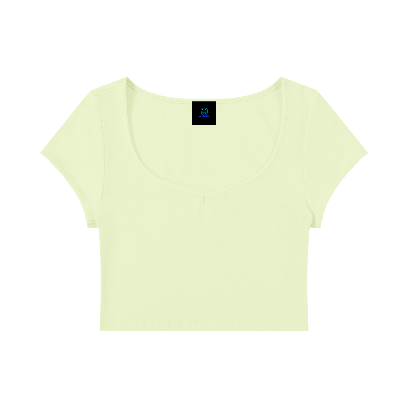 Women's Slim Cap Sleeve Crop T-Shirt
