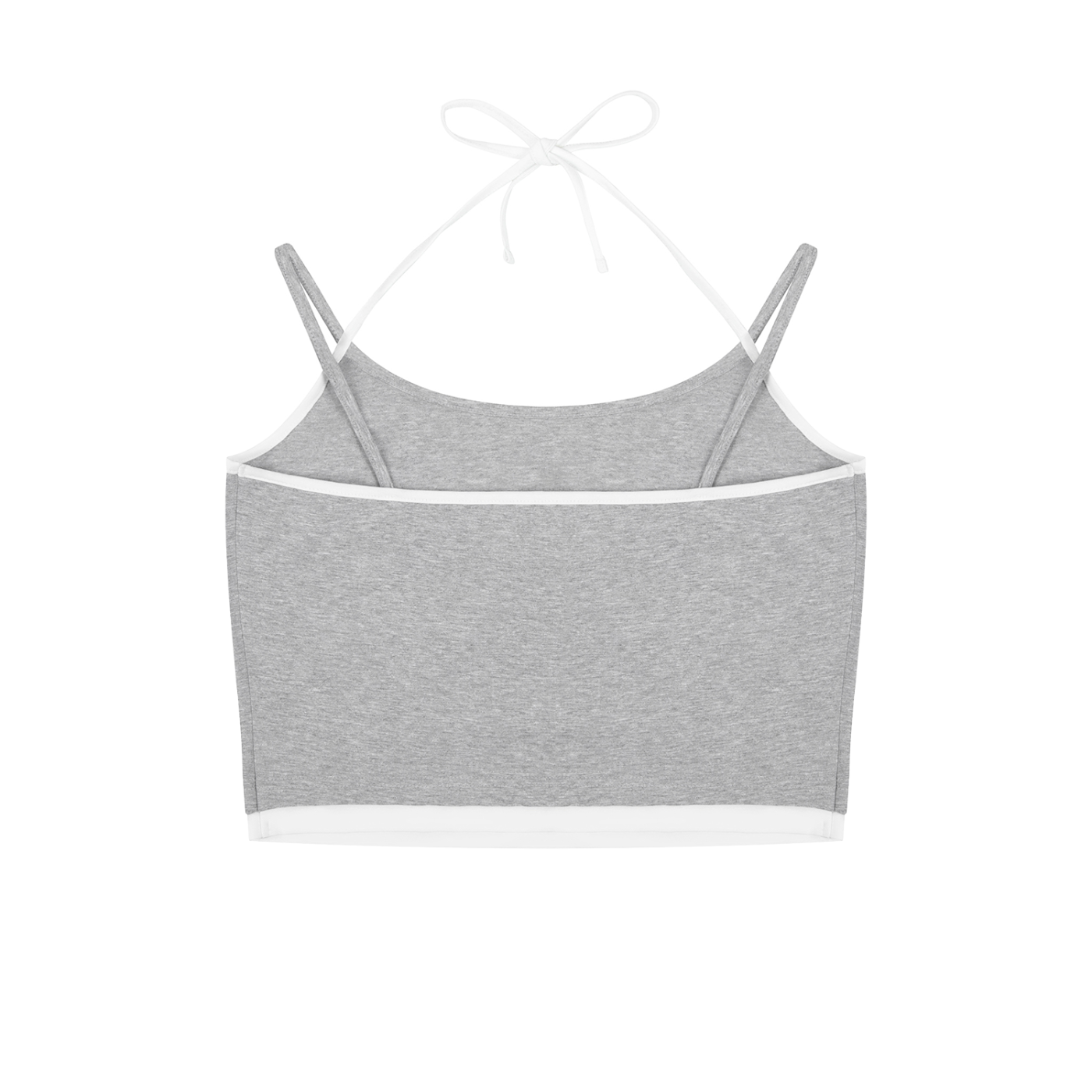 Ecclesia704® Contrast Binding Halter Tank Top