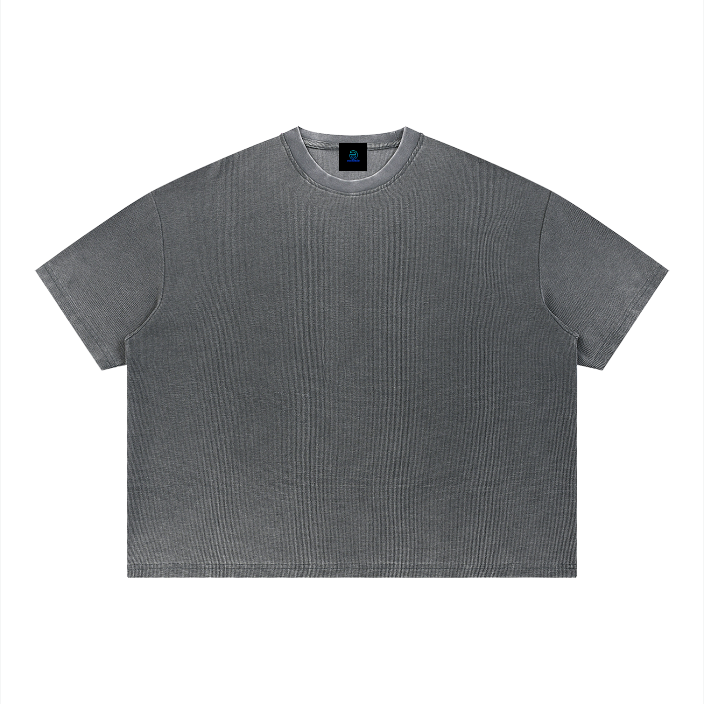 Ecclesia704® Vintage Wash Sunfade Boxy Waffle T-Shirt  Set12