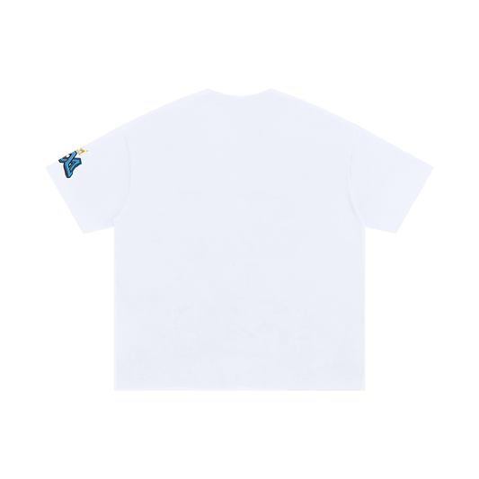 Mary Mack BlueCrown Unisex Oversized Cotton T-Shirt