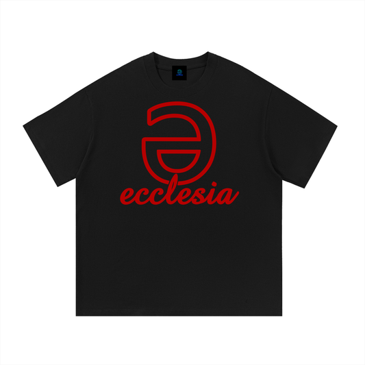 Phoenix Rising Red Logo Cotton T-Shirt