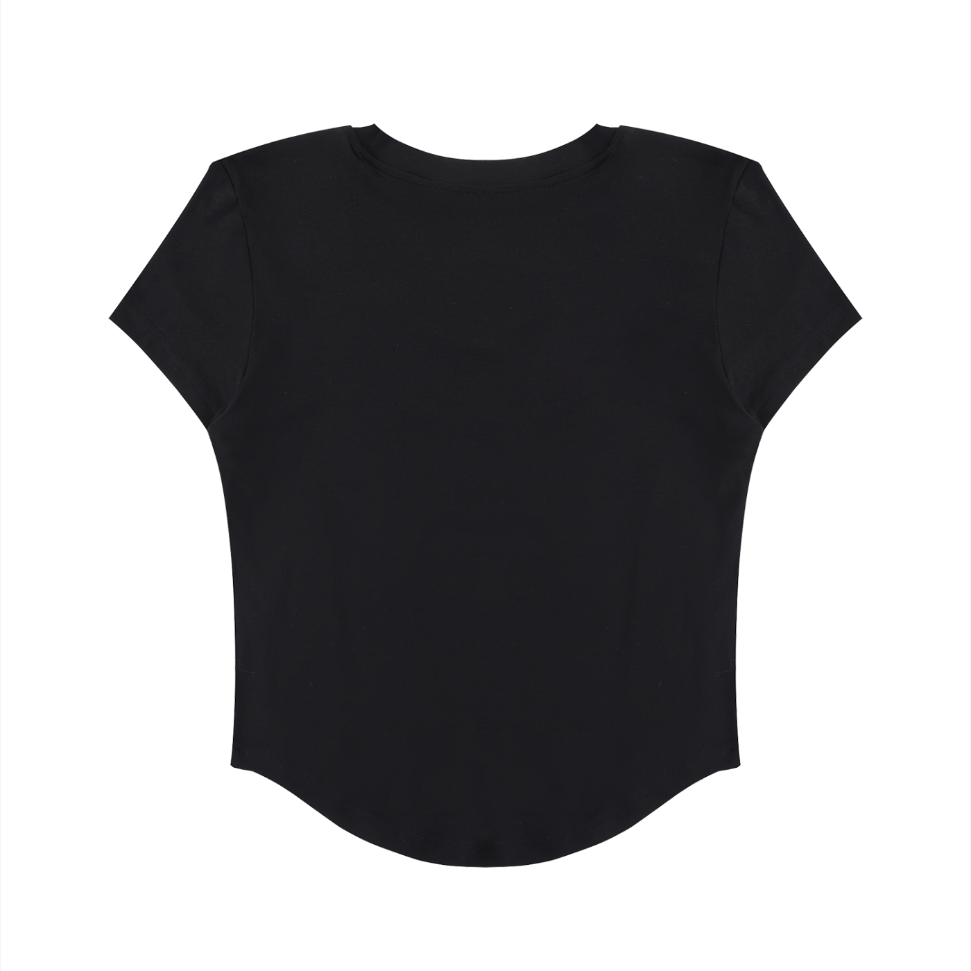 Women's  Paneled Crop T-Shirt