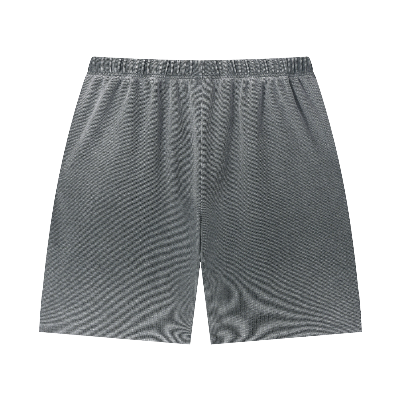 Vintage Wash Sunfade Waffle Raw Hem Shorts Set 12