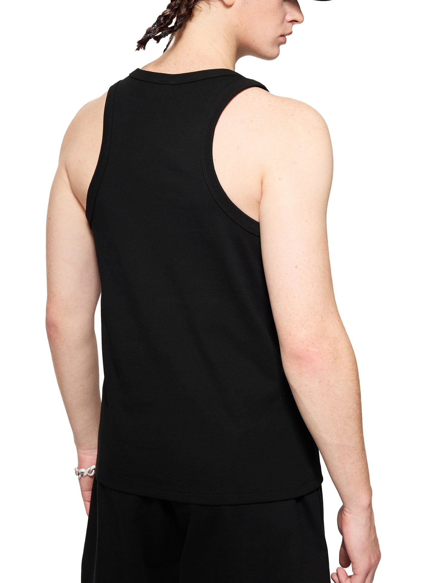 Mary Mack Double.M Blue Essential Pro Tank Top