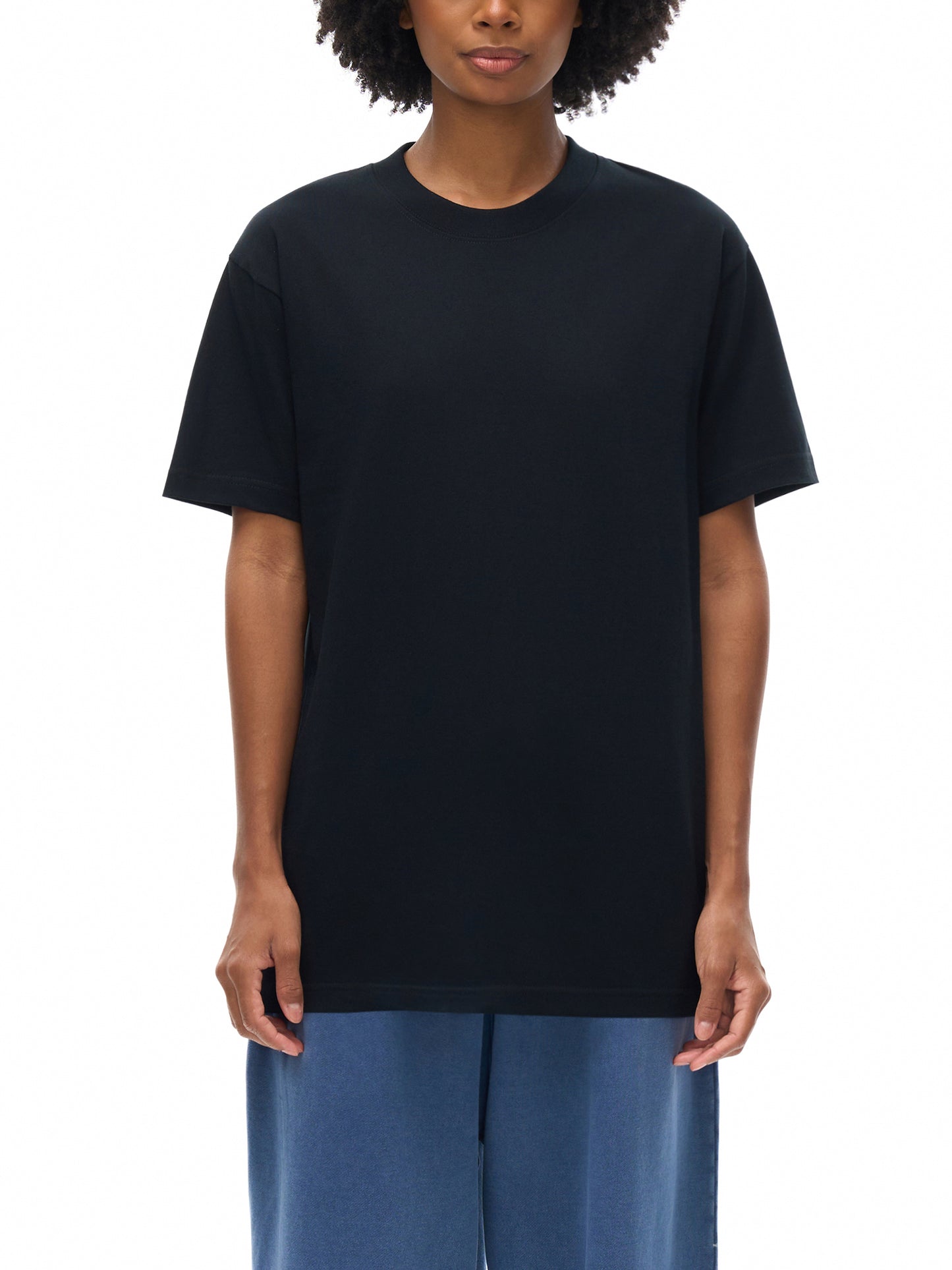 Mary Mack Sharks Black Unisex Oversized Cotton T-Shirt
