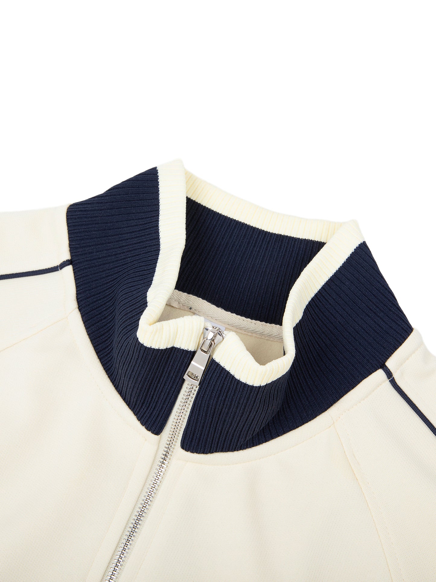 TUD Color Block Raglan Sleeve Zip Track Jacket