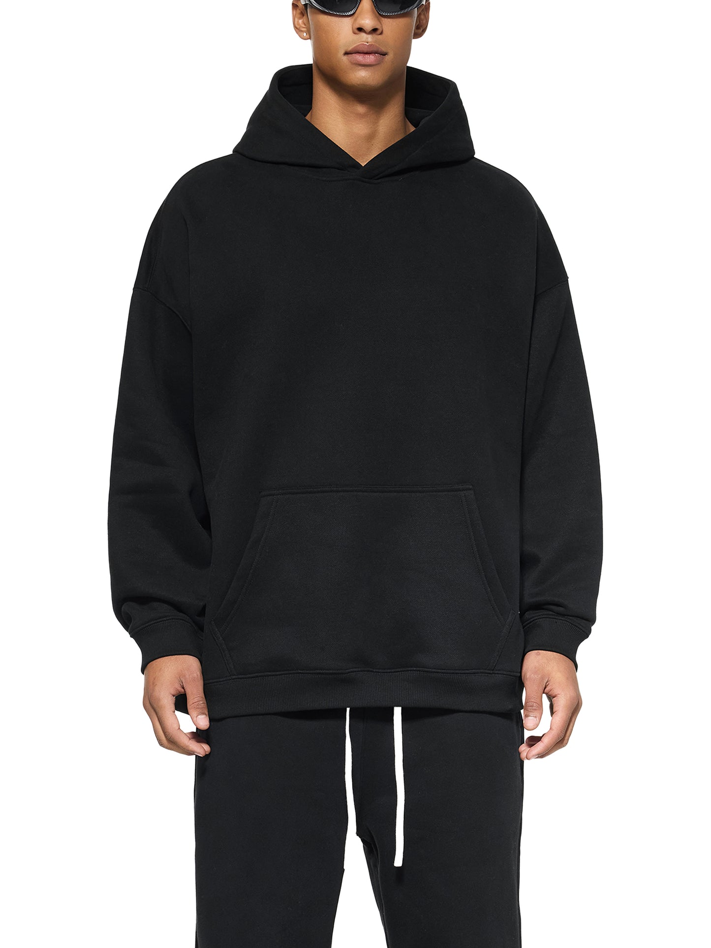 ECL Orange Logo Polar Fleeced Hoodie