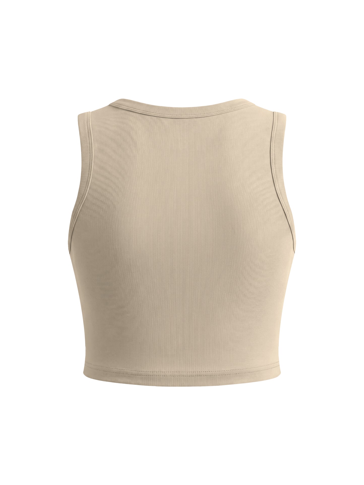Women's Tight Crewneck Crop Tank Top