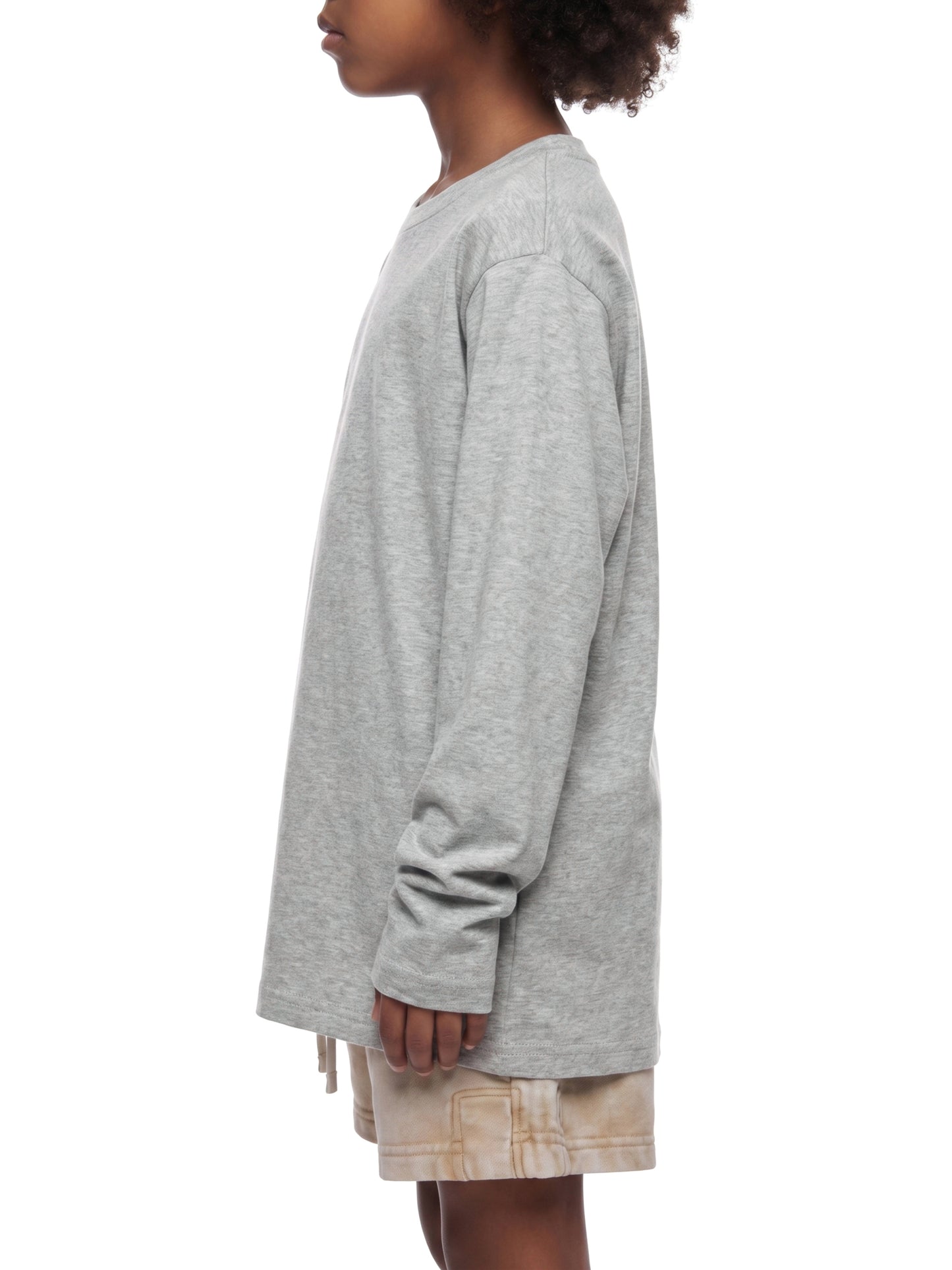 Kid's Drop Shoulder Long Sleeve T-Shirt
