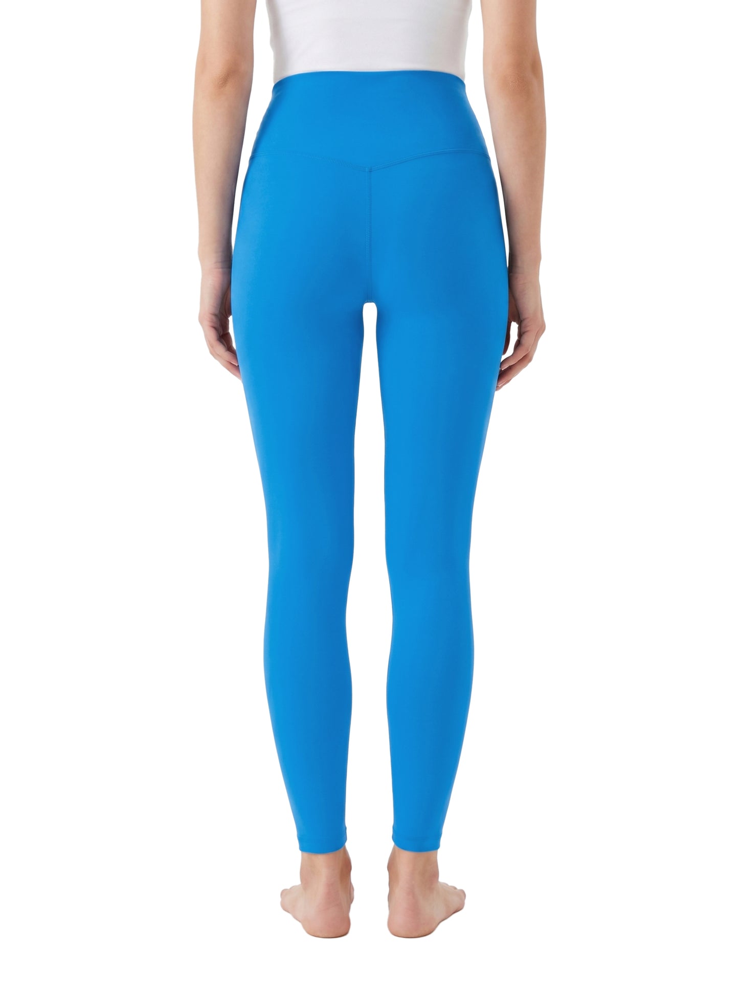 Women's Solid High Rise Leggings