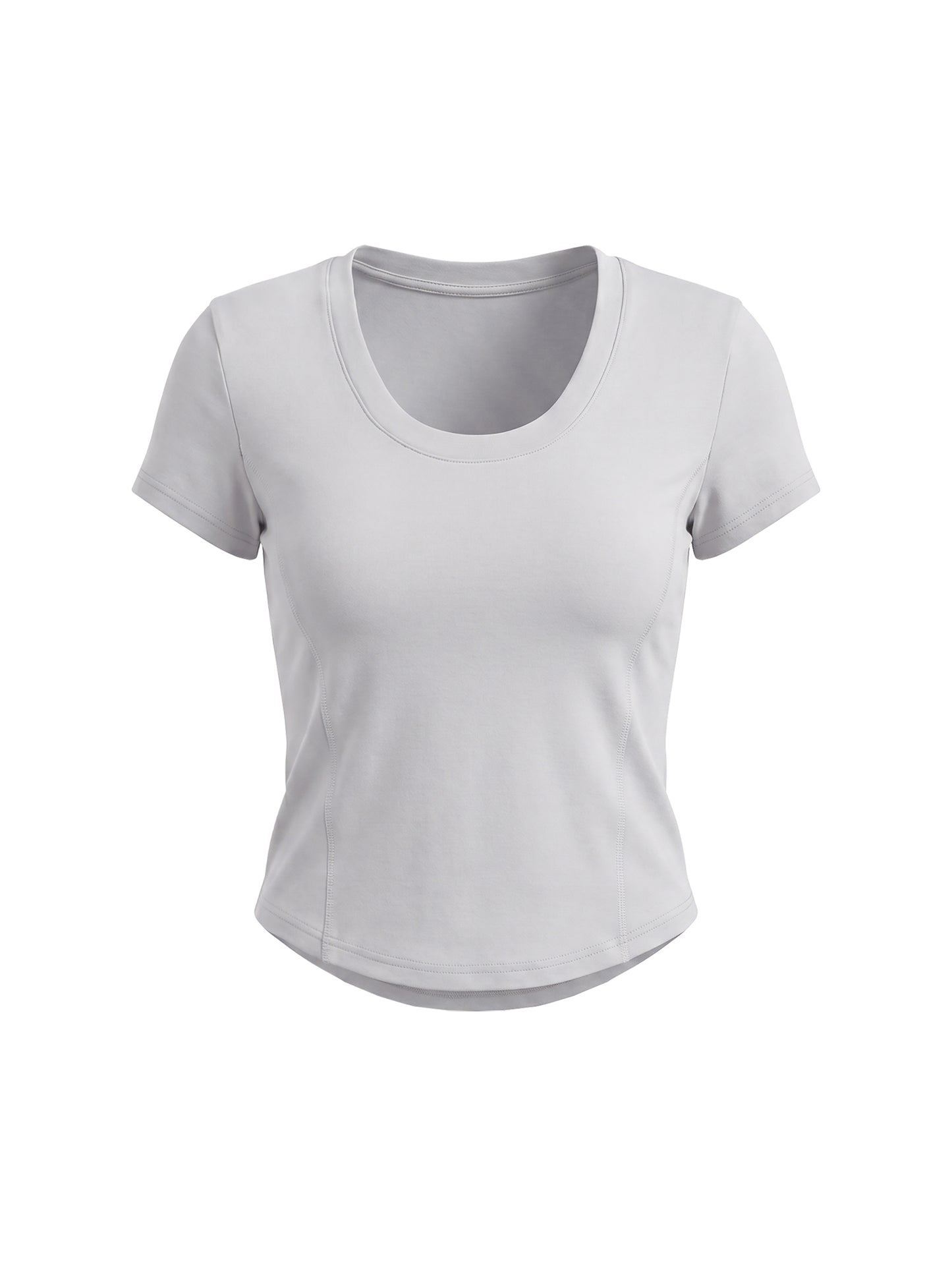 Women's  Paneled Crop T-Shirt