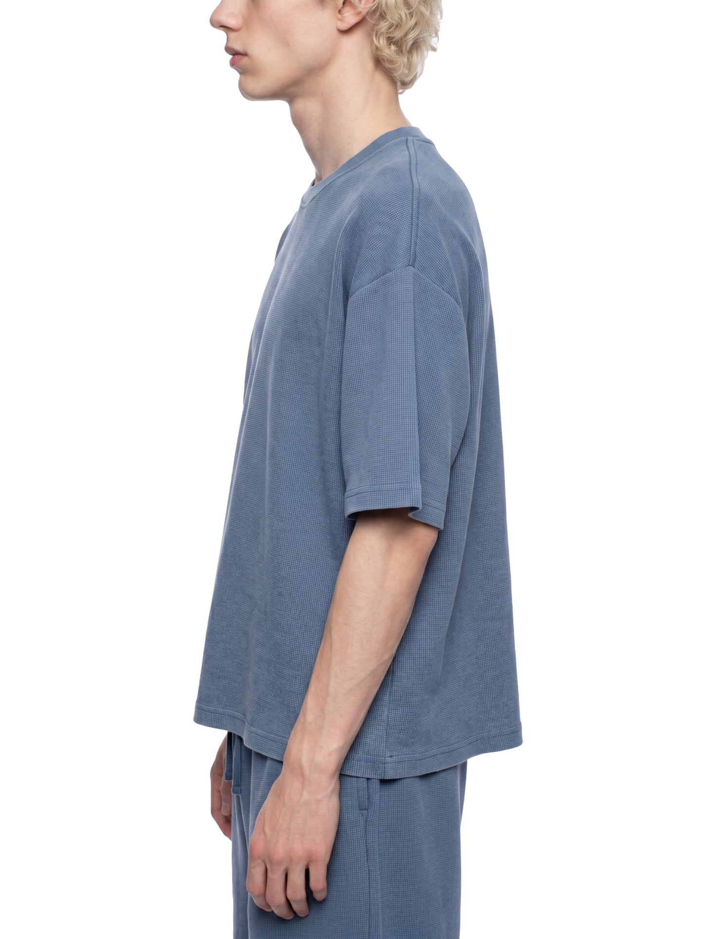 Ecclesia704® Vintage Wash Sunfade Boxy Waffle T-Shirt  Set12