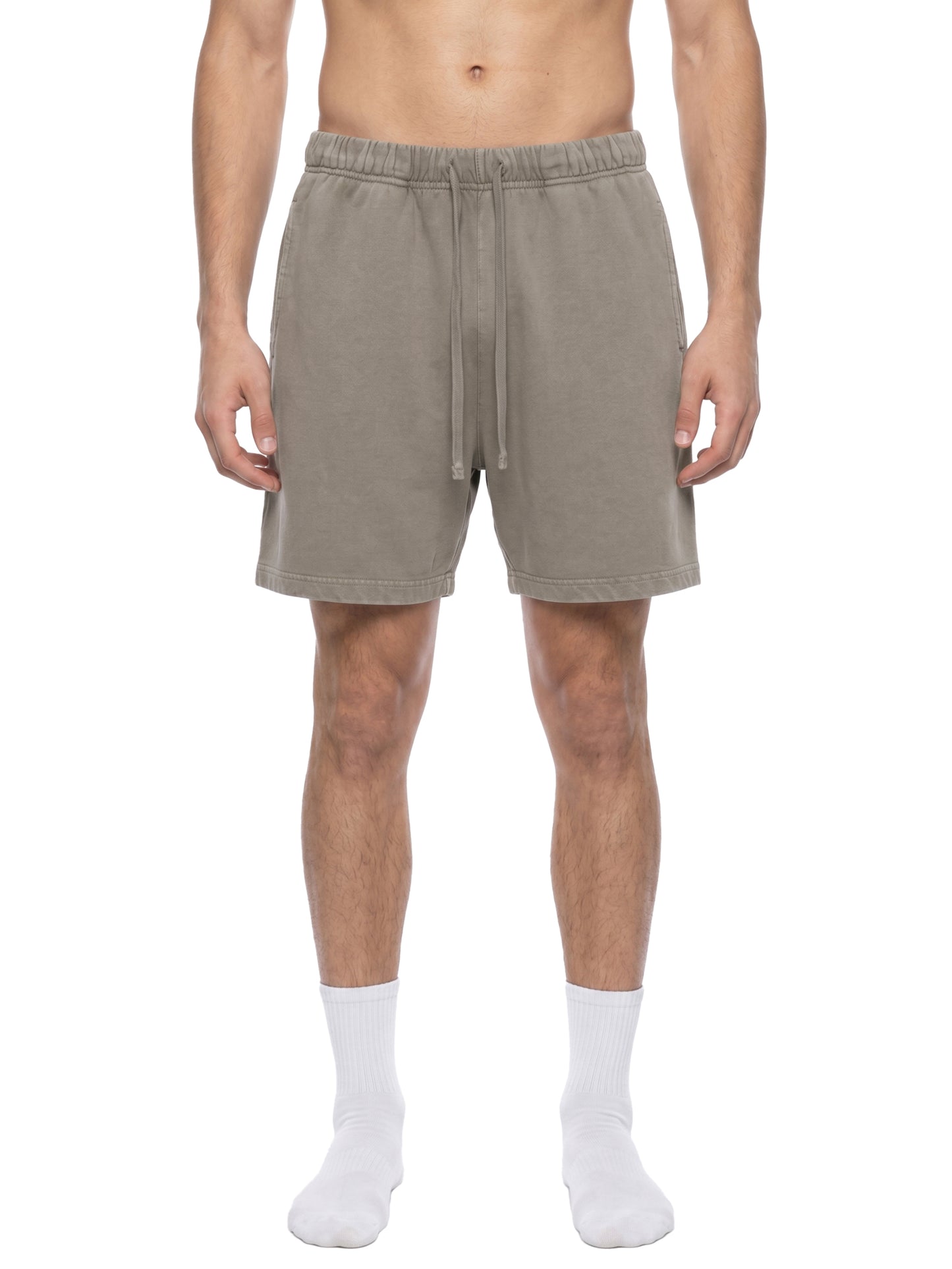 Unisex Vintage Wash Cotton Shorts